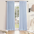 Room Darkening Sliding Door Curtains by DONREN