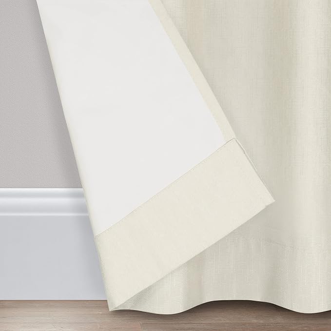 Eclipse Kendall Modern Blackout Thermal Rod Pocket Window Curtain - Image 8