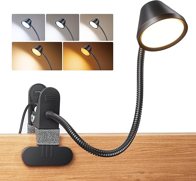 LEPOWER Clip on Light, Reading Lights by LEPOWER