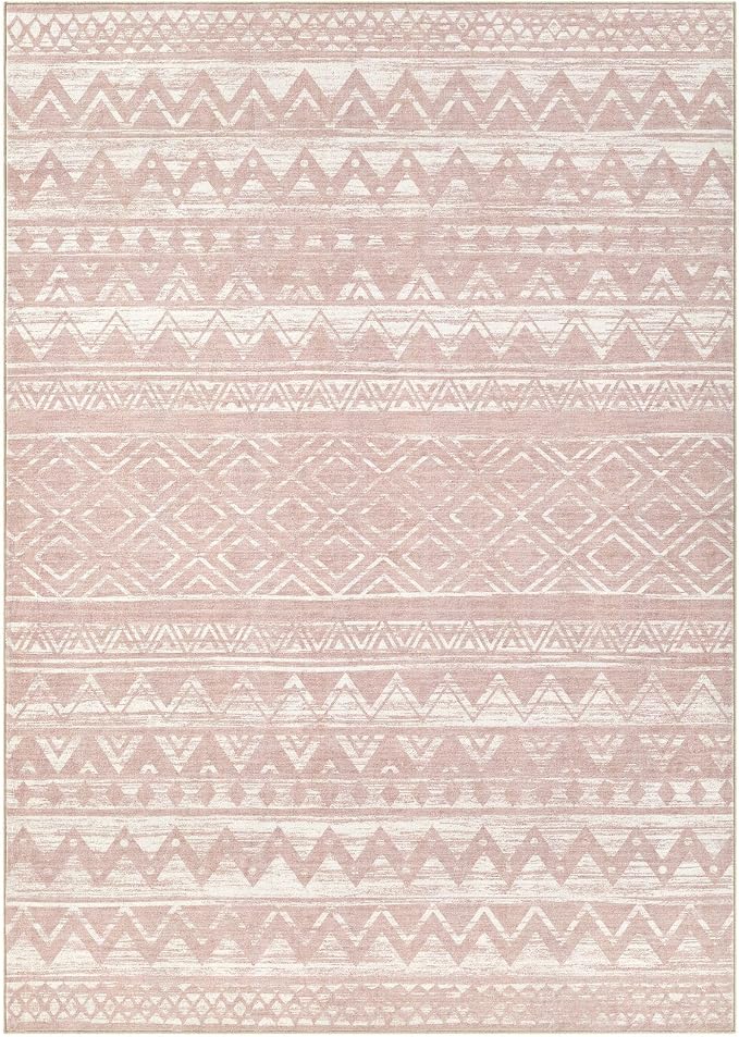 cotiled Boho 10x14 Area Rug for Living Room: Large Moroccan Washable Rug | - Image 9