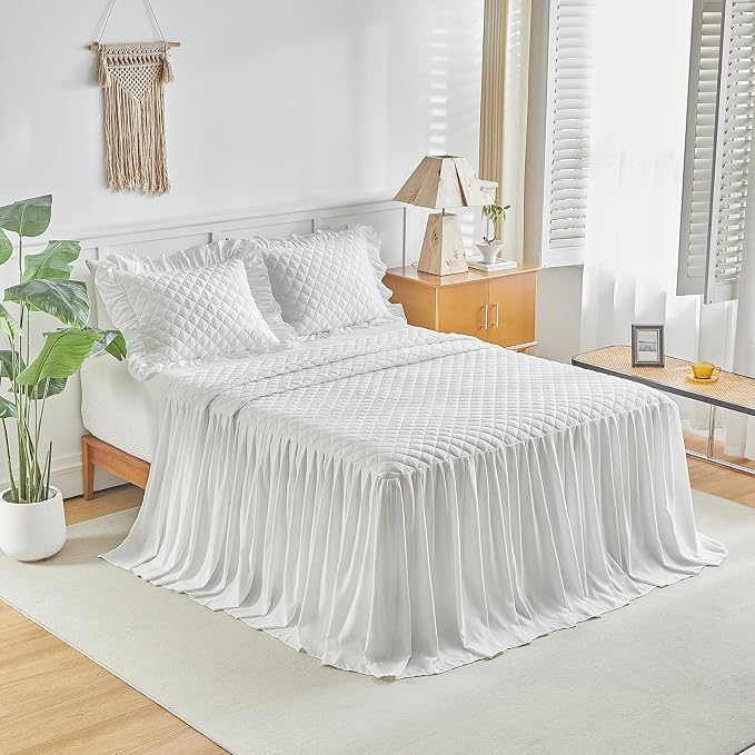 Ruffle Skirt Bedspread Set - Image 4