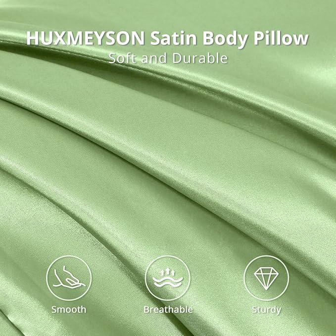 Body Pillow with Satin Pillowcase, Body Pillow - Image 3