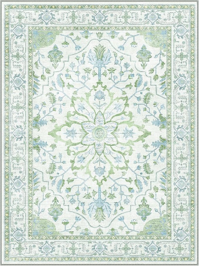 RELEANY Washable Area Rug, Runner 2'x5', Water Repellent, Pet Friendly - Image 9