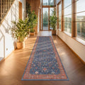 Washable 10 ft Long Runner for Hallway by HazoHaus