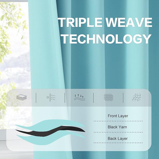 2 Panels Extra Long Curtains for Home Decor - Image 4