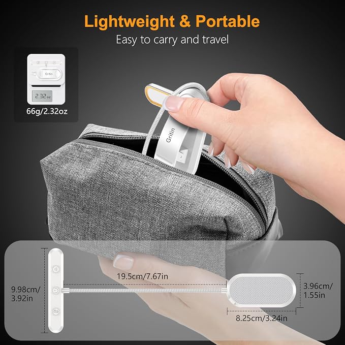 Gritin Rechargeable Book Light for Reading in Bed - Image 8