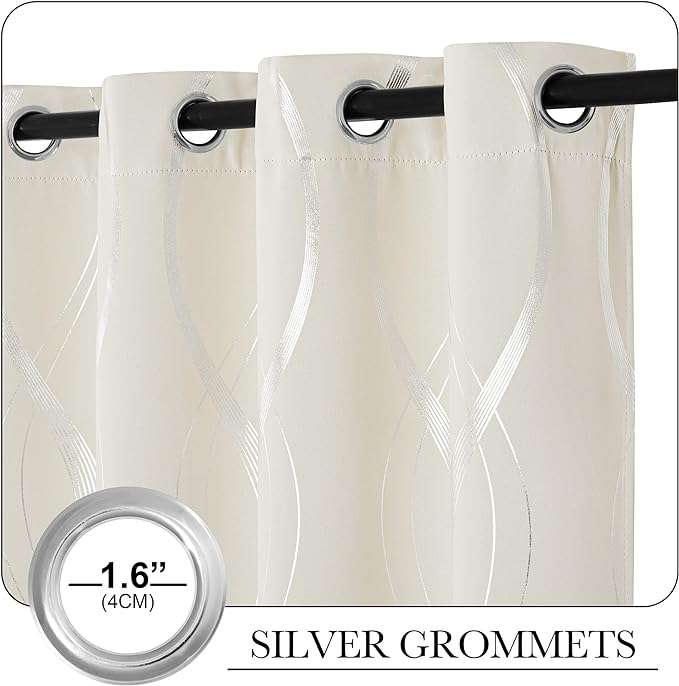 NICETOWN Extra Long Blackout Curtains - Image 3