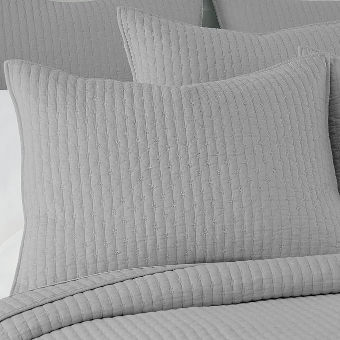 Levtex Home Cross Stitch Reversible Twin Bedspread Set - Image 6