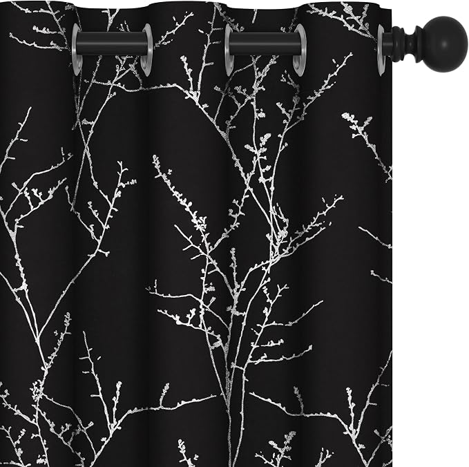 Deconovo Living Room Curtains 72 Inches Long, Thermal Insulated, Room Darkening by Unknown
