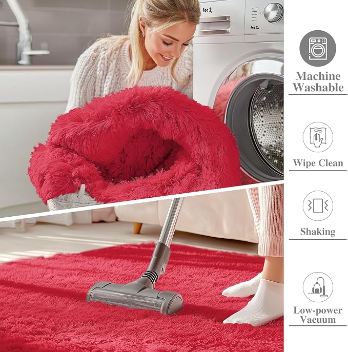 OLANLY 5x8 Machine Washable Large Area Rugs - Image 2