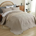 EVENHUG Oversized King Bedspreads California King Quilt Set by EVENHUG