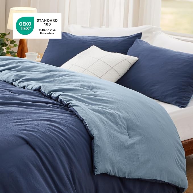 Bedsure King Comforter Set, 3 Pieces GentleSoft™ Bed Set, 1 Lightweight - Image 4