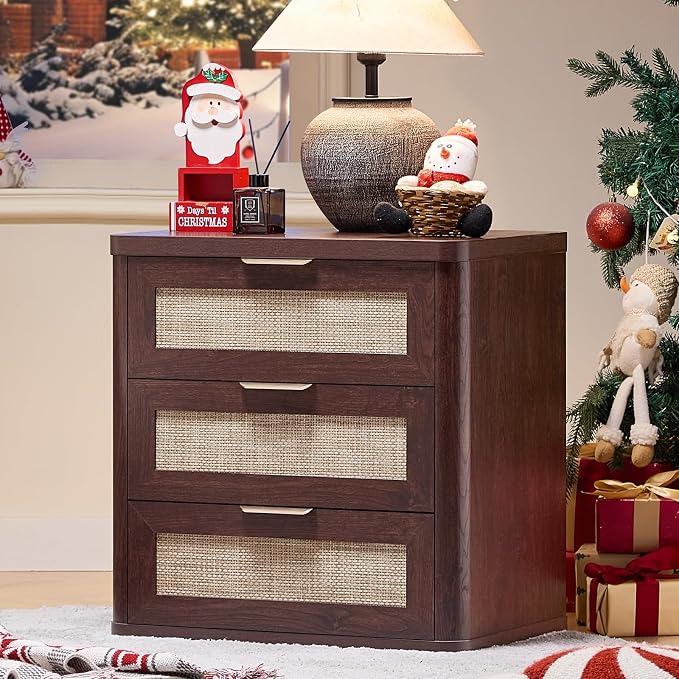 LEYAOYAO Rattan 23" Nightstands by LEYAOYAO-Findtheshiningpointofyourideallife%EF%BC%81