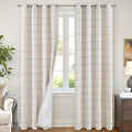 Linen Blackout Curtains by Lajode