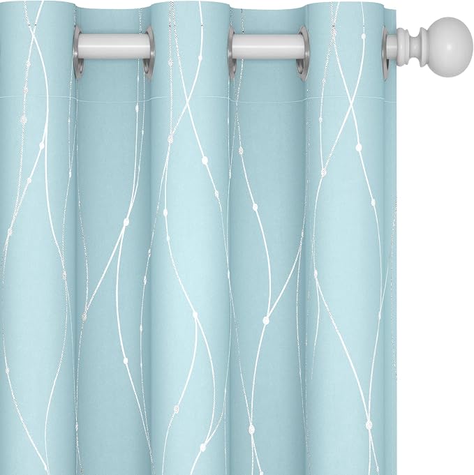 Deconovo Living Room Curtains 95 Inches Long, Thermal Insulated, Room Darkening by Unknown