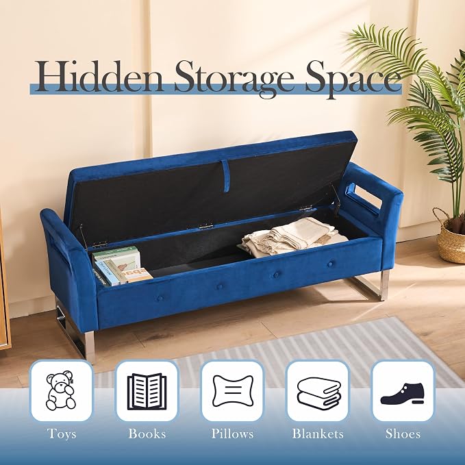Aoiy & Wifon 67.91" W King Size Bench - Image 5