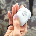SkyAngel~Wave | One Payment for Life | Mobile Cellular Alert | Fall Detection | Waterproof | Call and Speak to 911 | Life Guardian Alert Two Way Voice | No Subscription | No Cellphone Needed (White)