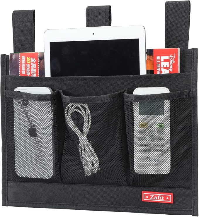 Zafit Hanging Bedside Caddy, Bedside Storage Organizer by ZAFIT