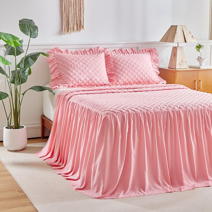 Ruffle Skirt Bedspread Set - Image 3