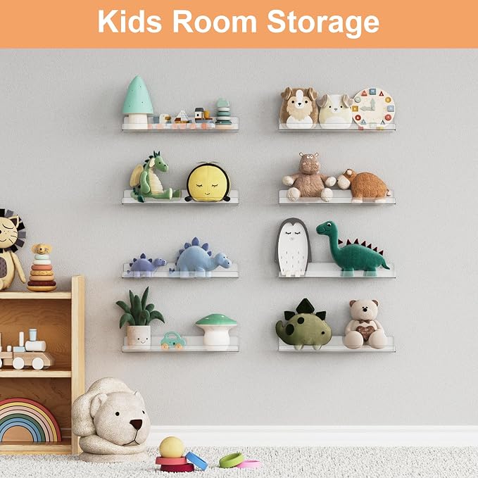 upsimples 12 Pcs 15" Acrylic Shelves - Image 8