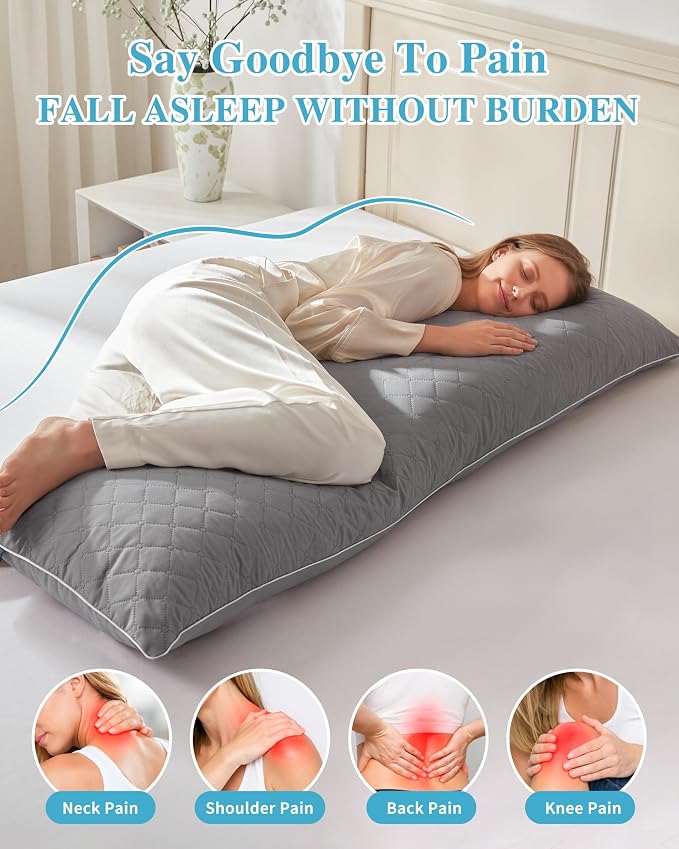 YZ HOME Long Body Pillow for Adults - Image 2