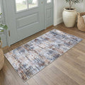Abstract Runner Rug 2x4 Ft Entryway Rugs Washable Door Mat Indoor Entrance by iOhouze