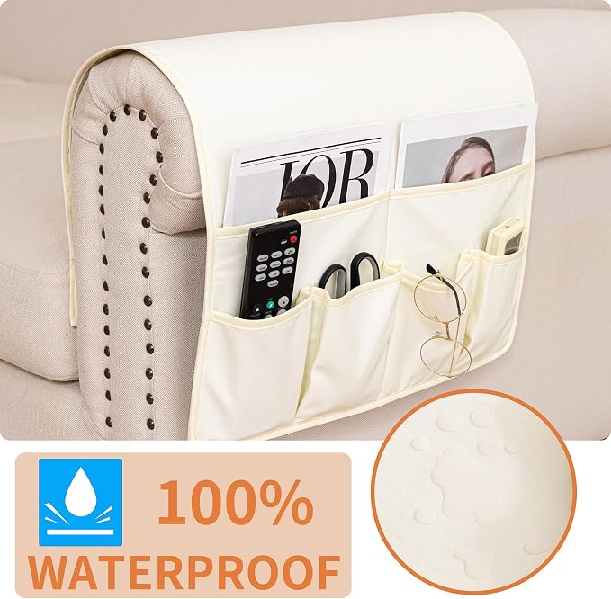 HAOMAIJIA Sofa Armrest Organizer, Remote Control Holder - Image 3