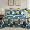 BEDIFANY Cotton California King Size Quilt Set, 100% Cotton Cover Bedspread | by BEDIFANY