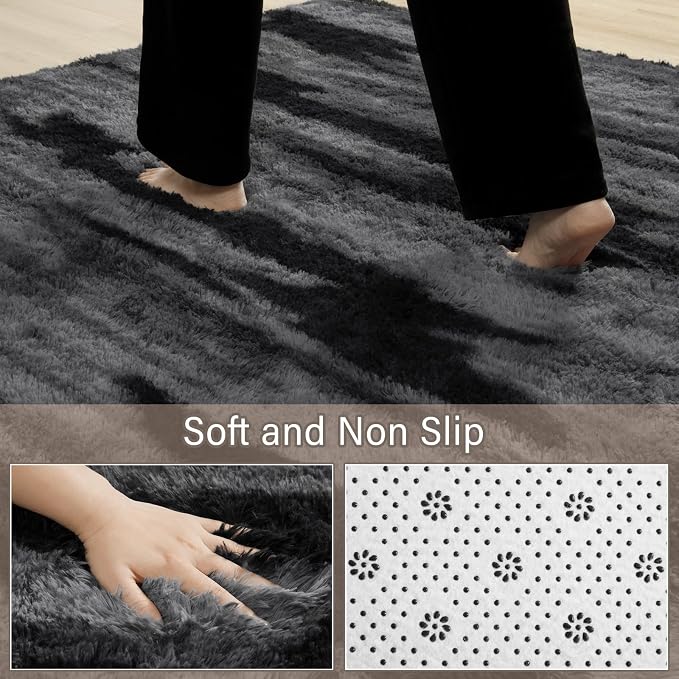 HOMORE 8x10 Area Rug for Living Room, Super Soft and Comfy Carpet for Kids Room - Image 3
