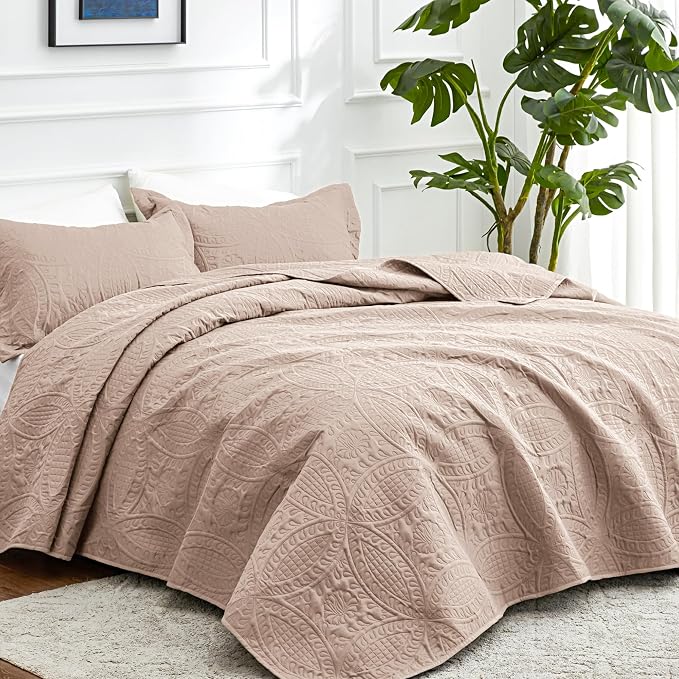 Love's cabin Quilts for Full Bed Burlwood Bedspreads Bedding Set - Image 2