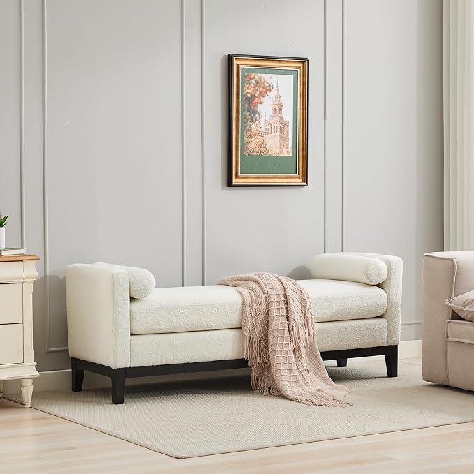66.34" Upholstered End of Bed Bench - Image 4