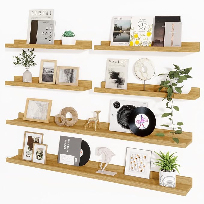 Picture Ledge Shelf, Floating Shelves by Axeman
