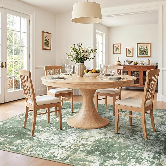RELEANY Washable 2'x3' Abstract Area Rug - Image 7