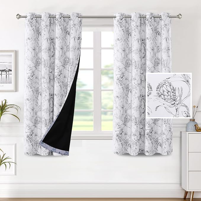 H.VERSAILTEX 100% Blackout Curtains by HVERSAILTEX