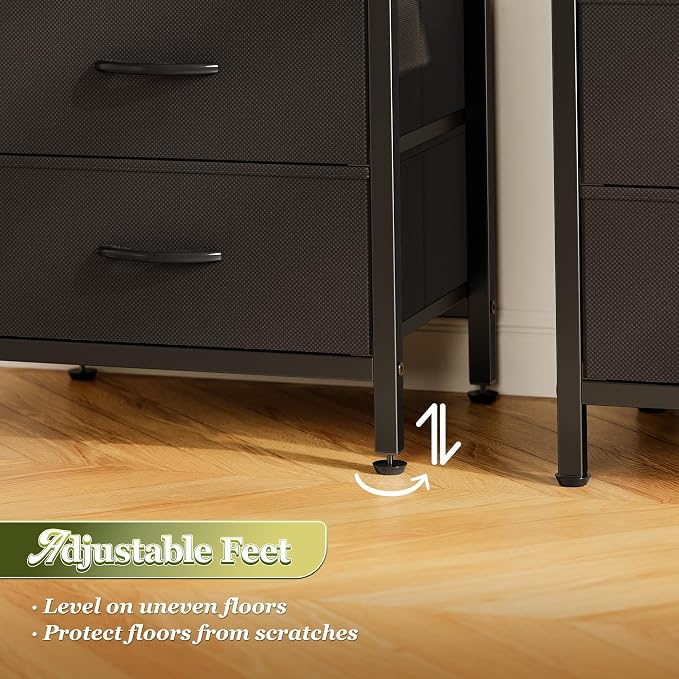 Huuger Night Stand Set of 2, Nightstand - Image 8
