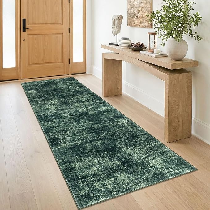 Abstract Runner Rug 3x8 Ft Washable Runners by iOhouze