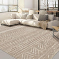 Nakagishi 12x15 Area Rug Living Room: Washable Boho Large Neutral Modern Soft by NakagishiAreaRug