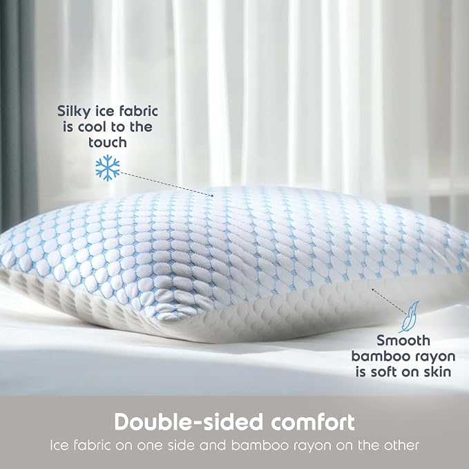 Nestl Cooling Memory Foam Pillow - Image 4