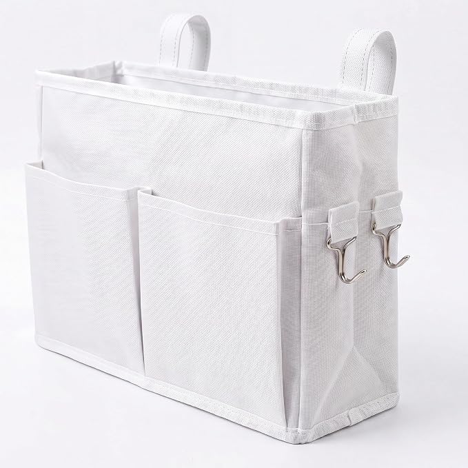 Bedside Caddy, Oxford Fabric Magazine Holder by SOWIK