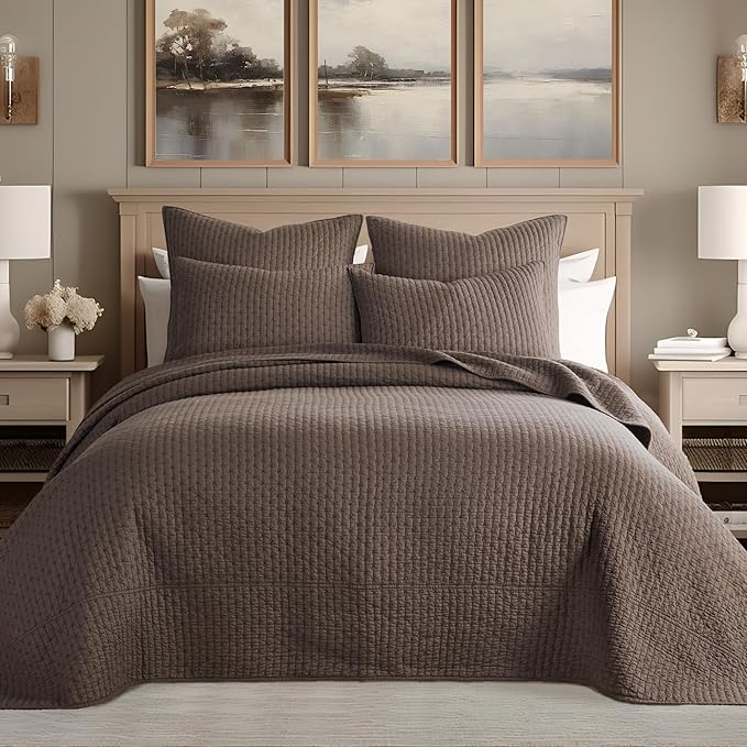 Levtex Home Cross Stitch Reversible King Bedspread Set by LevtexHome