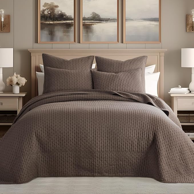 Levtex Home Cross Stitch Reversible Twin Bedspread Set by LevtexHome