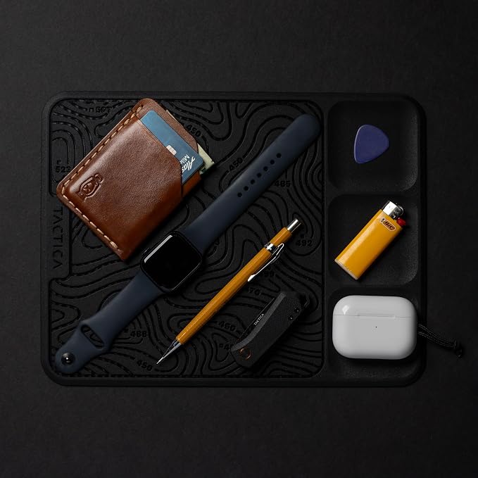 O.200 EDC Mat Catchall Tray, Durable TPU Valet Tray - Image 2