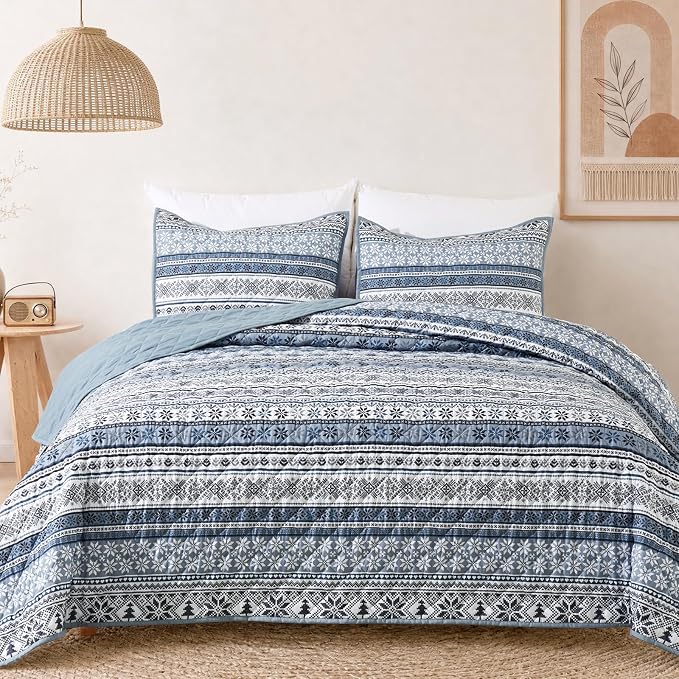 Boho King Quilt-Bohemian Quilts King Size Quilt Bedding Set | Reversible by WRENSONGE