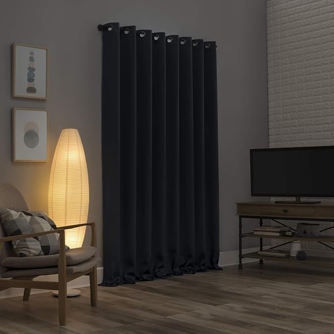 Sun Zero Nordic 2-pack Theater Grade Extreme 100% Blackout Grommet Curtain - Image 2