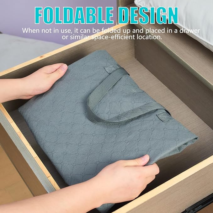 105L Extra Large Storage Bag for Blankets Comforters Bedding Clothes Pillow | - Image 7