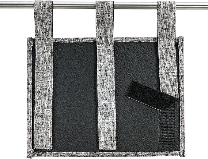 Zafit Linen Bedside Caddy, Bedside Storage Organizer - Image 4