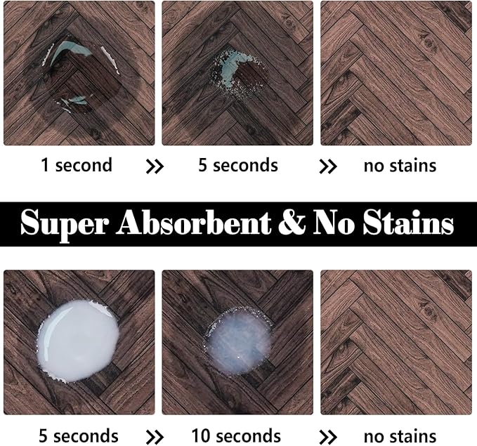 Personalized Dog Food Mat for Floors Absorbent, Custom Pet Cat Food Mat - Quick Dry Dog Bowl Mats for Food and Water Pet Supplies