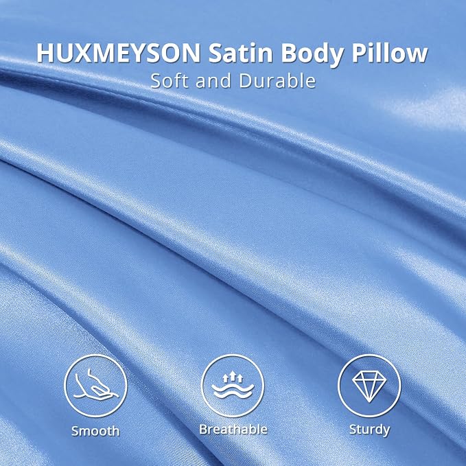 Body Pillow with Satin Pillowcase, Body Pillow - Image 3