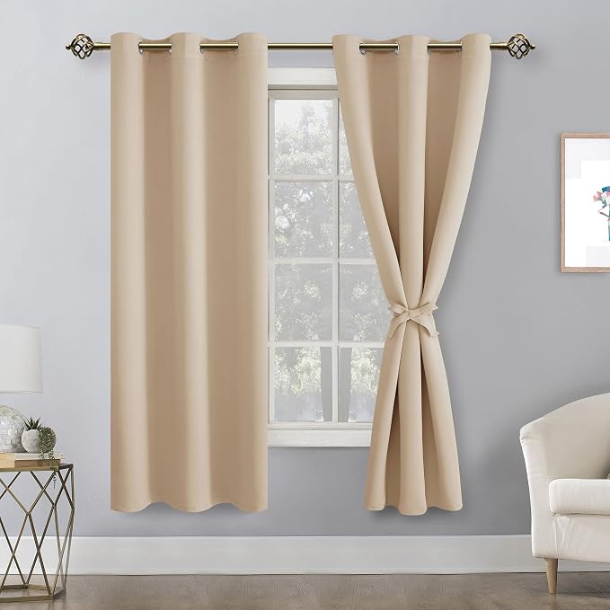 Blackout Window Curtain Panels, 42 x 72 Inch | Thermal Insulated, Light Blocking - Image 8