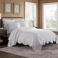 Charleston Estate Modern Farmhouse Floral Matelasse Bedspread by Historic+Charleston+Collection